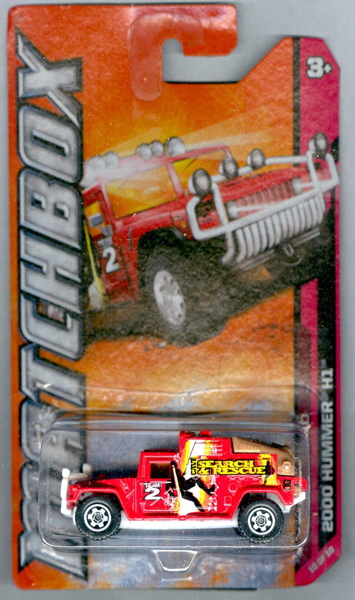 Amazon.com: Matchbox 2012-100 MBX Island 2000 Hummer H1 ORANGE 1