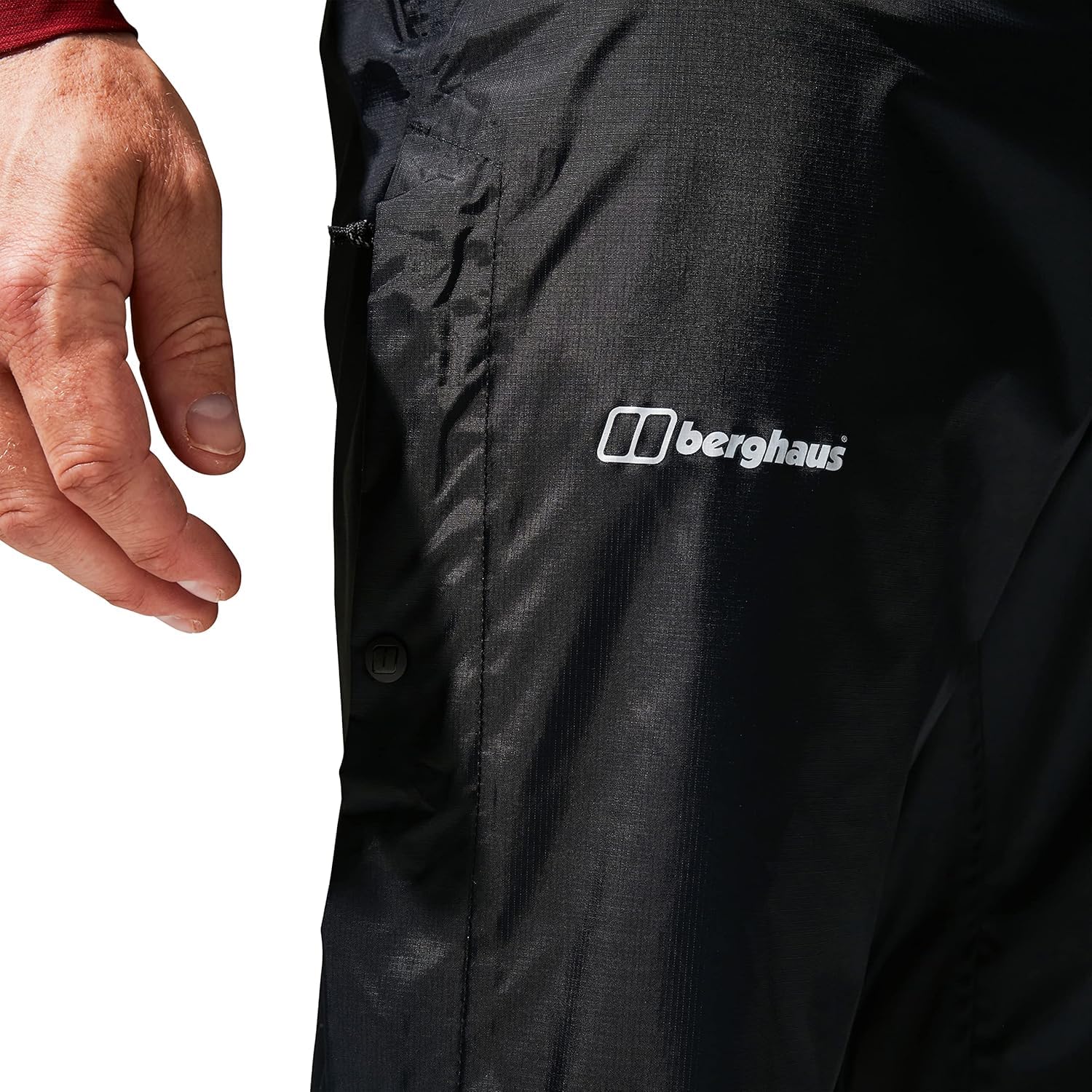 Berghaus Herren Deluge Überhose, wasserdicht und atmungsaktiv | Strapazierfähig | Bequeme Regenhose Hose