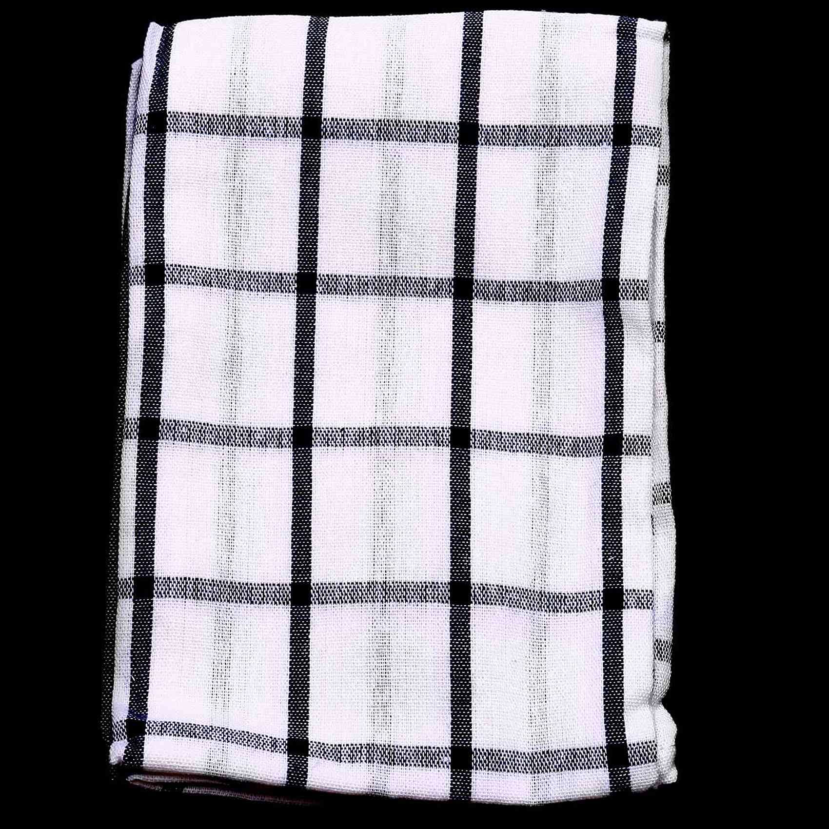30 Pezzi di Alta qualità Blu Bianco Plaid Un Righe Strofinaccio Asciugamano da Cucina Tovagliolo Tovaglia 100% Cotone Tessuto