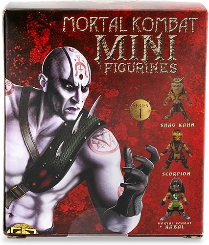 Miniatura 9 de The Zoofy Group LLC Mortal Kombat Super Deformed Figura de 2.75 pulgadas Quan Chi