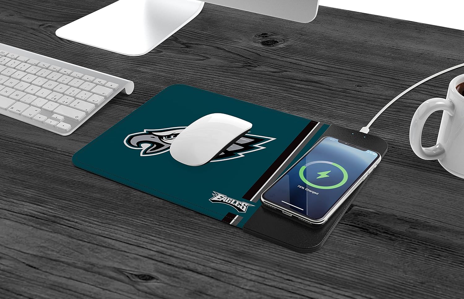 SOAR NFL Wireless Charging Mouse Pad