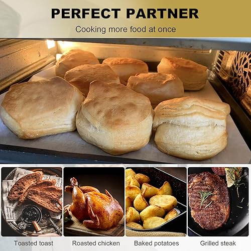 Miniatura 5 de Bandeja para hornear de 11 pulgadas, bandeja para horno tostadora Breville, compatible con Smart Oven BOV900BSS, BOV450XL, BOV845BSS, bandeja de