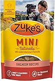 Zuke’s Mini Naturals Dog Training Treats for Dogs, Pet Treats made with Real Salmon, 6 oz. Resealable Pouch - 6 oz. Bag 6 Ounce (Pack of 1)
