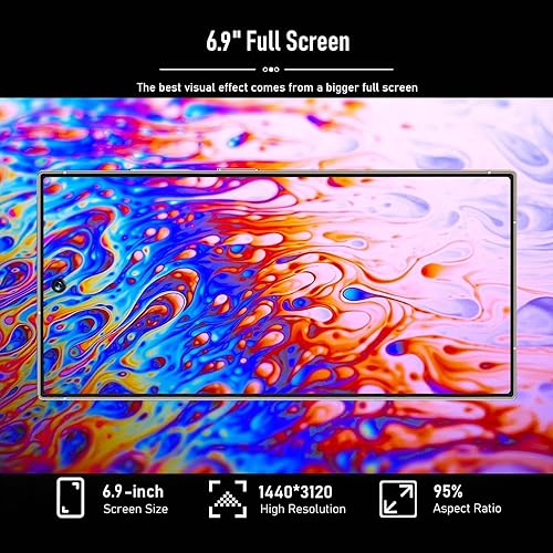 Miniatura 5 de Echoamo Teléfono celular I25 Ultra desbloqueado, 8 GB+256 GB con bolígrafo integrado, 7000 mAh, batería inteligente para todo el día, pantalla FHD+