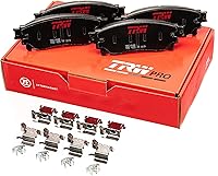 Vista 4 de TRW Pro TRH1014 Juego de pastillas de freno de disco para Audi Q7 2007-2015, frontal y otras aplicaciones