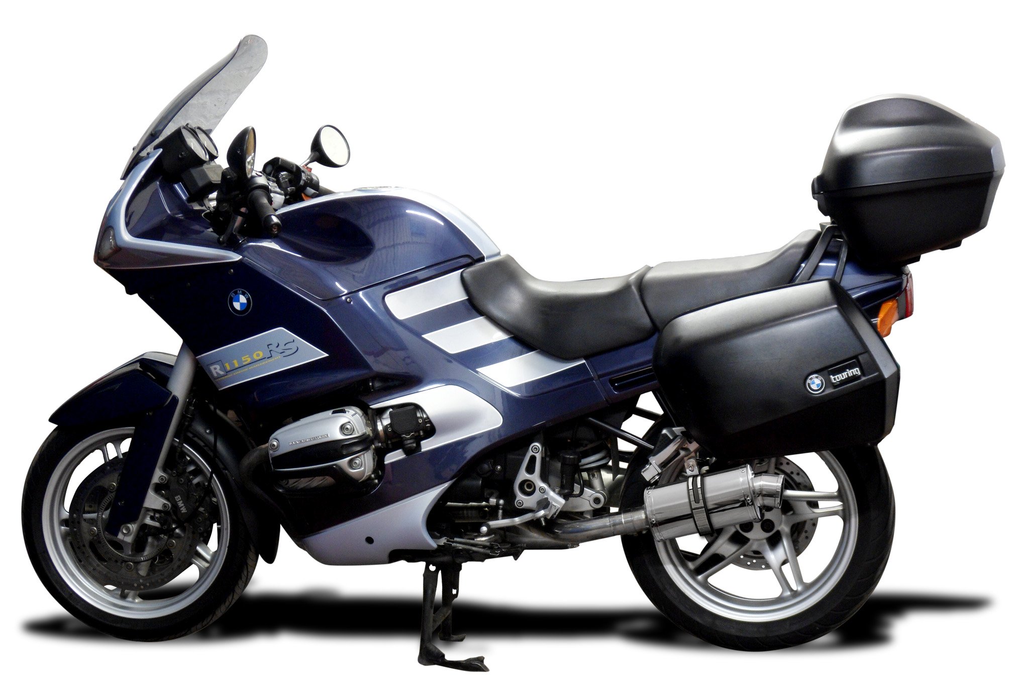 DELKEVIC スリップオンカーボンオーバルマフラー☆BMW R1200GS 2010 