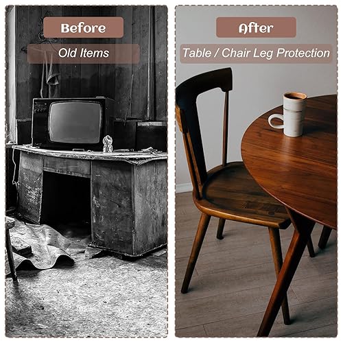 Miniatura 8 de 2 rollos de cintas de grano de color madera, parche de reparación de suelos adhesivo texturizado, cinta impresa de madera fuerte adhesivo, parche de