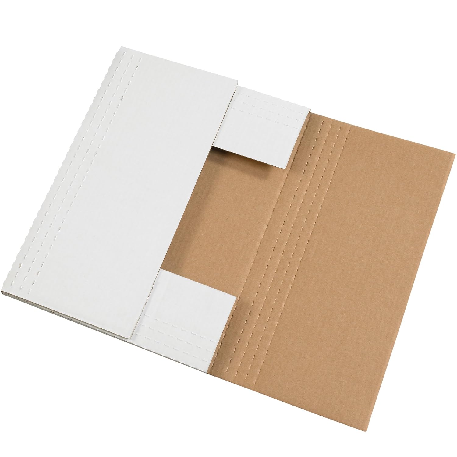 AVIDITI Small Shipping Boxes 17.125"L x 14.125"W x 2"H, 50-Pack | Foldable Corrugated Cardboard Crush-Proof Box for Shipping, Packing, Moving and Storage