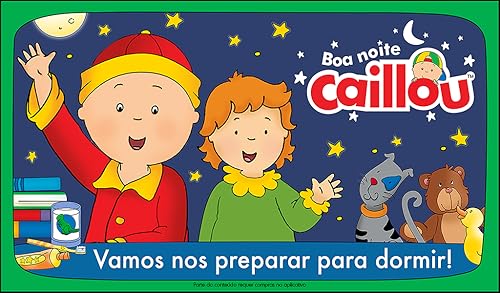 Boa Noite, Caillou — Atividades para a hora de dormir