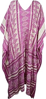 Boho Silk Maxi Kaftan, Mauve Paisley Caftan, Summer Caftan, Mom to Be, Resort, Cruise Caftan L-2X