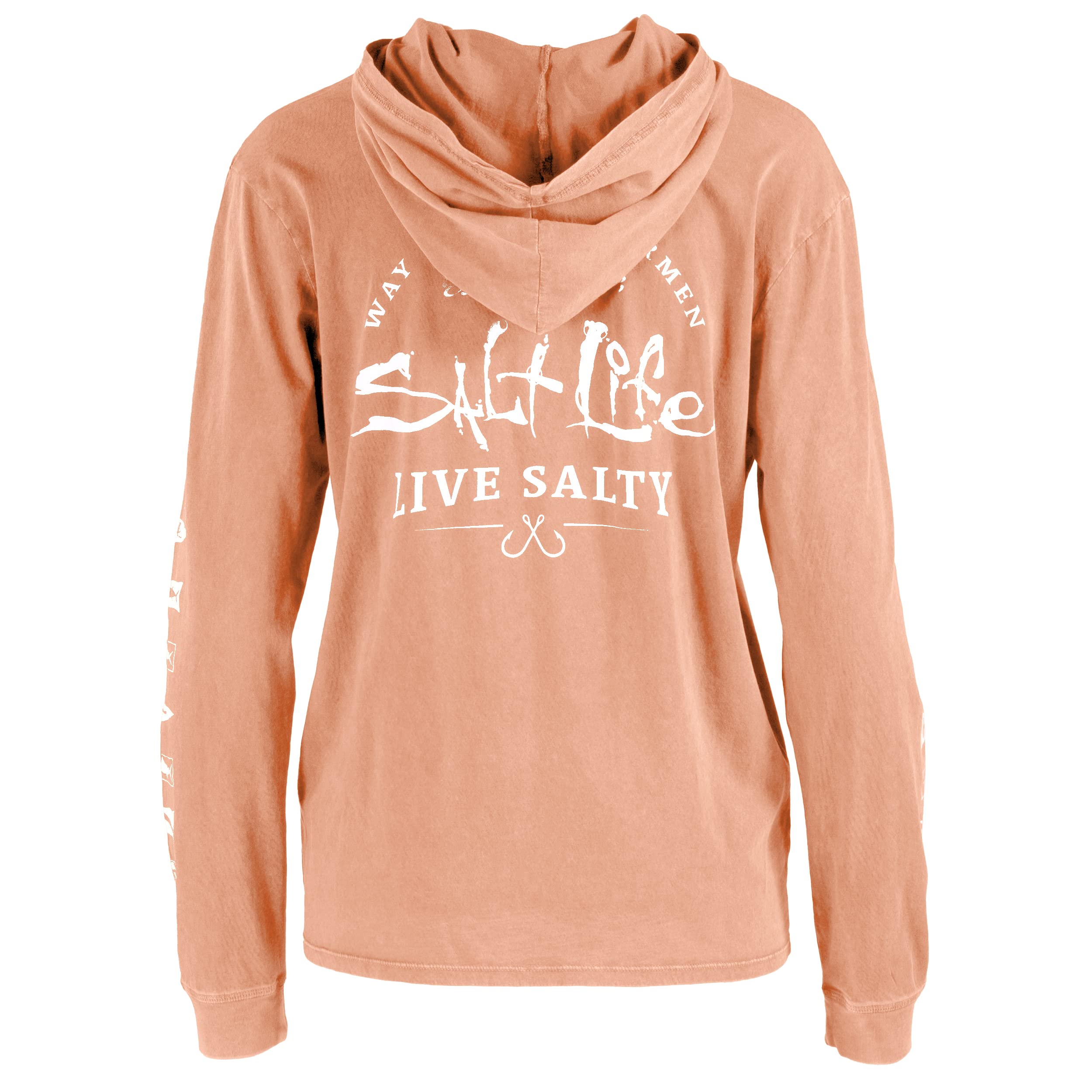 SALT LIFE mens Ocean Kin Lightweight Hoodie Hooded Sweatshirt