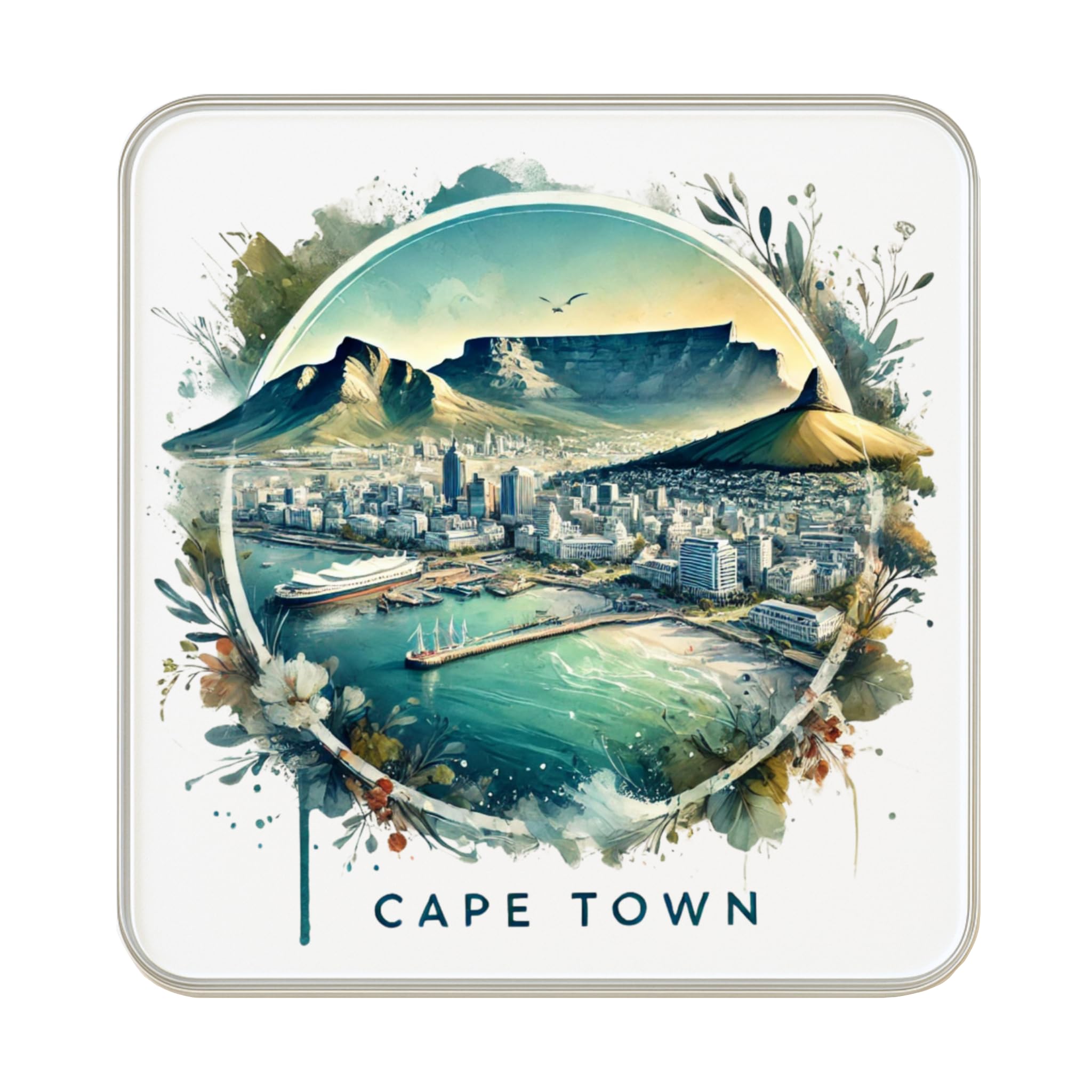Aimant de réfrigérateur Cape Town le cadeau idéal pour globe-trotteur