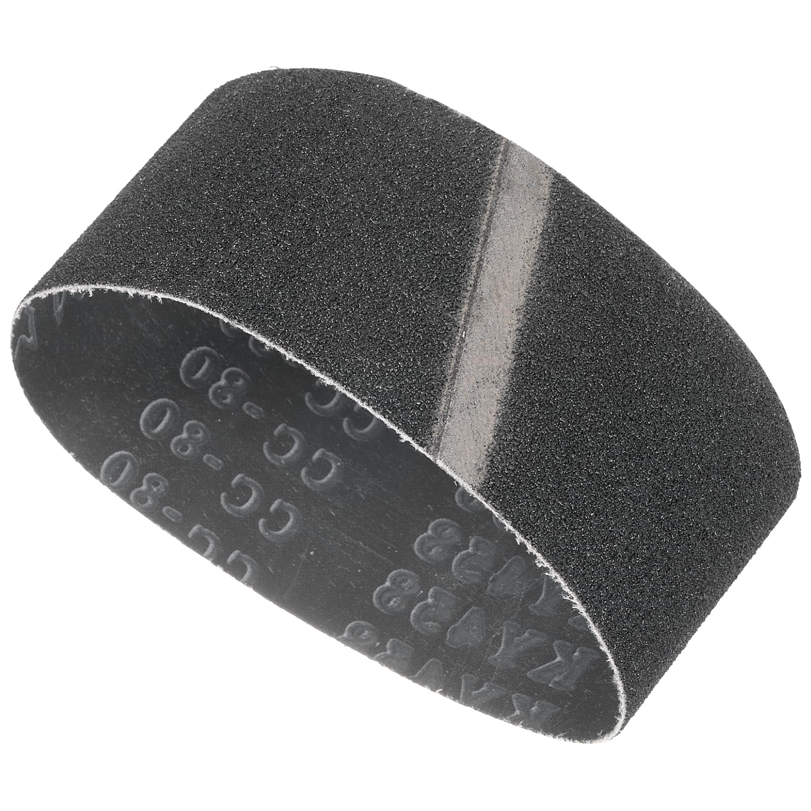Kozelo 1 Pack Sanding Belts 13mm x 305mm 80 Grit Silicon Carbide Abrasive Belt Sander Paper for Belt Sander Metal Grinding Wood Working Weld Rust Removal