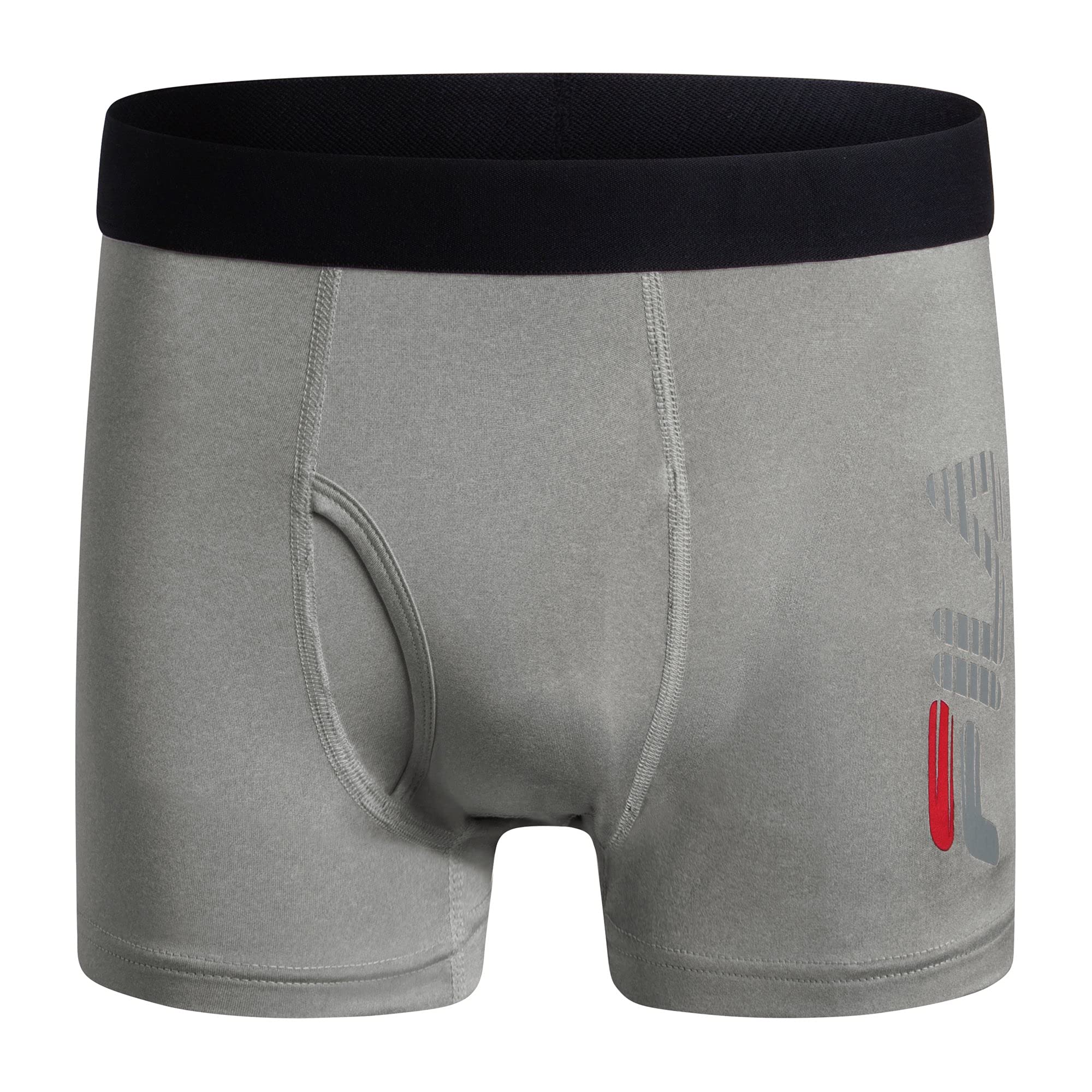 Fila Męskie 10 cm Trunk Front Fly, 90% Poliester 10% Spandex, 4-pak