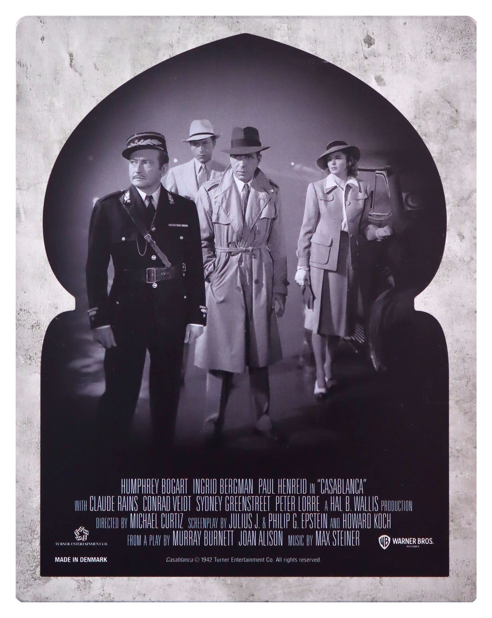 Casablanca 80 aniversario Ultimate Edición Coleccionista con Steelbook [4K Ultra HD] [1942]