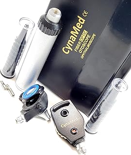 Cynamed - Diagnostix Bright White Led Otoscope Set with Accessories-Multi-Function Otoscope Student Set-Hard Case