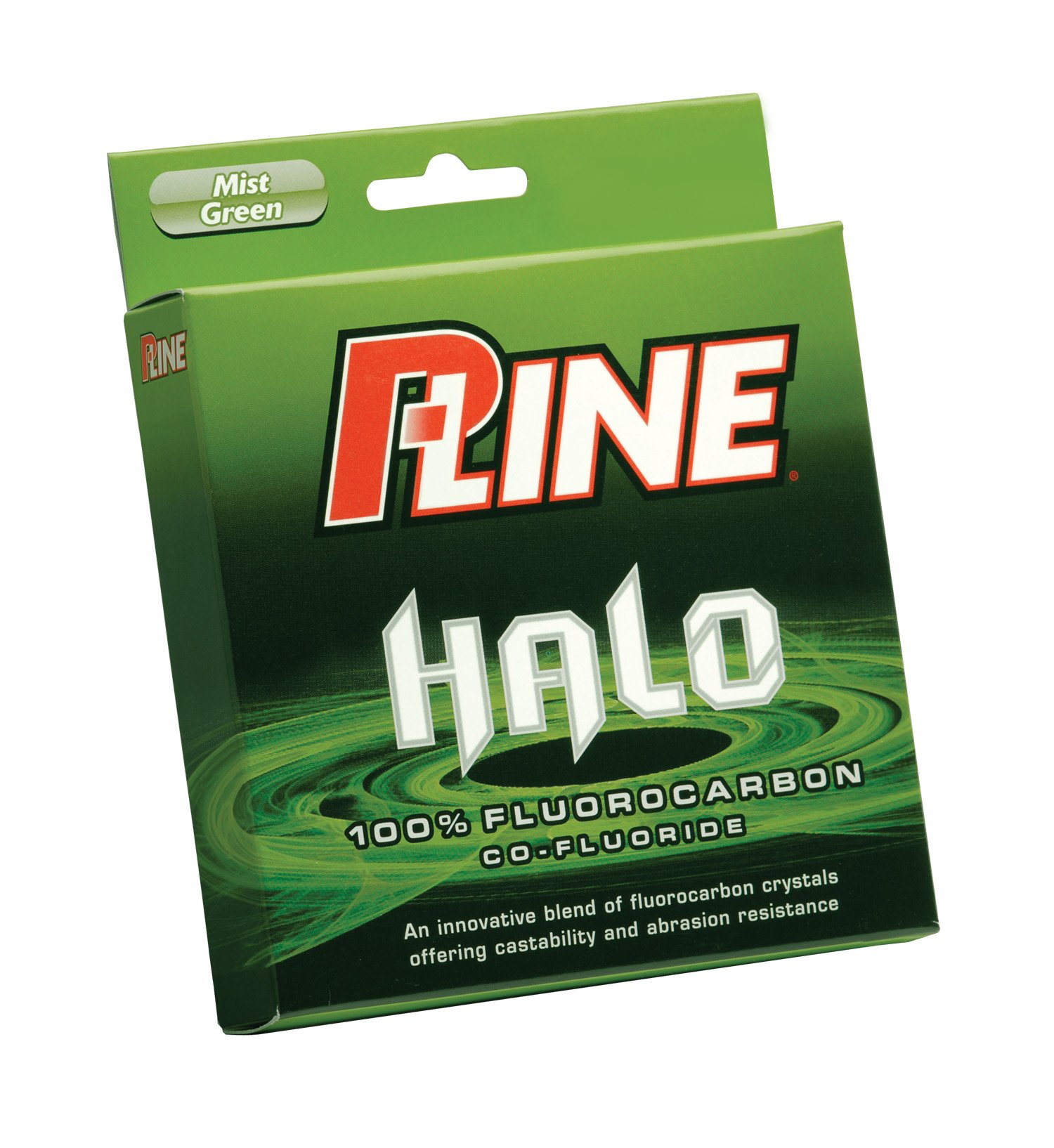 P-Line Halo Co-Fluoride Fluorocarbon Mist Green Fishing Line (200-Yard, 10-Pound)