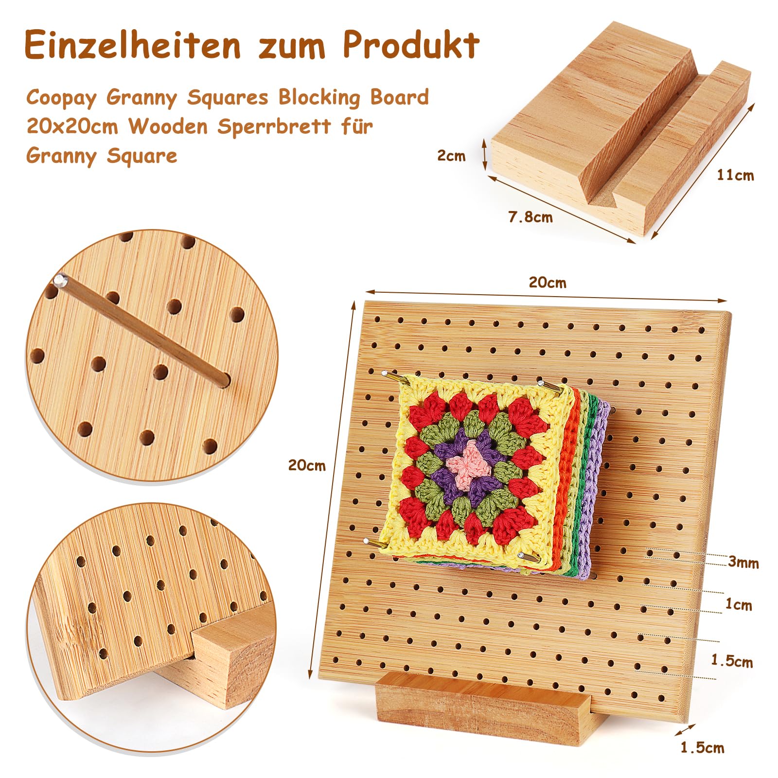 Granny square blanket, groot haakproject in vrolijke kleuren