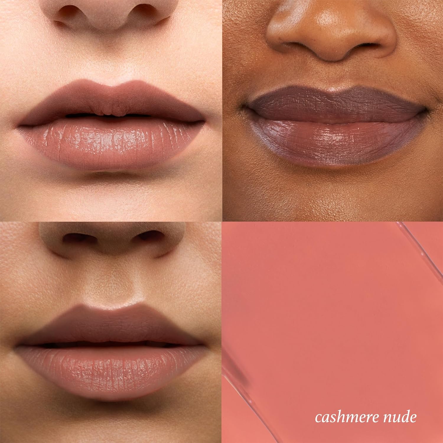 Julep It's Balm: Tinted Lip Balm + Buildable Lip Color Trio - Cherry Wood, Cashmere Nude, Dusty Orchid Shimmer - Natural Gloss Finish - Hydrating Vitamin E Core - Vegan