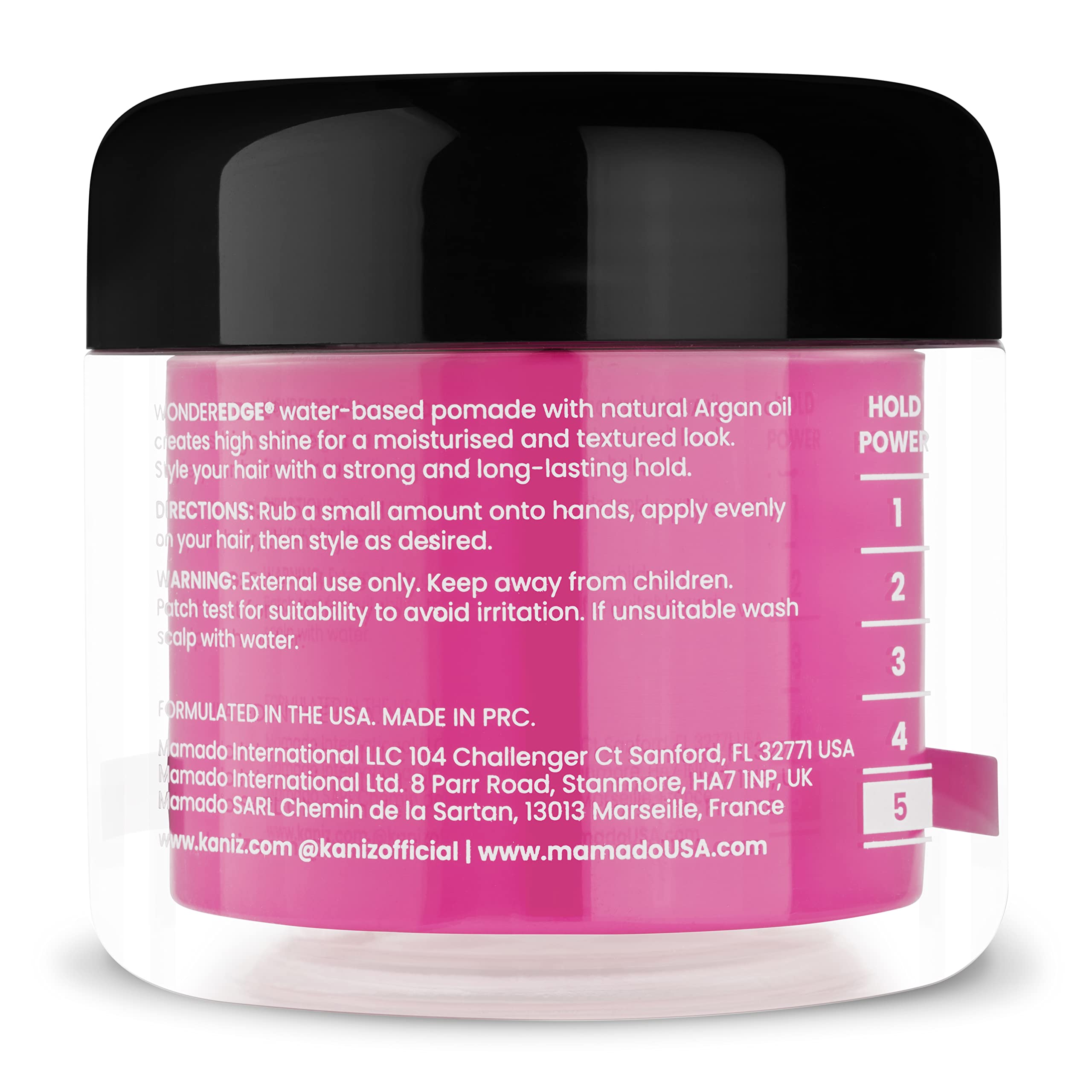 Kaniz Wonder Edge Lemon Berry water based pomade 120 ml, 120 ml (Pack of 1) - Image 4