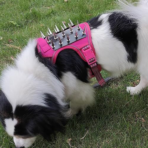 Miniatura 9 de Arnés táctico para perro, reflectante, chaleco antitirones, chaleco de protección contra pinchos, talla S