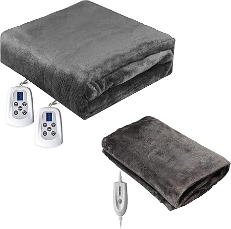 Review Electric Blankets Queen Size with Dual Controls,HEYNEMO Large Electric Heating Pad for Pain Relief,XL King Size Review Electric Blankets Queen Size with Dual Controls,HEYNEMO Large Electric Heating Pad for Pain Relief,XL King Size
