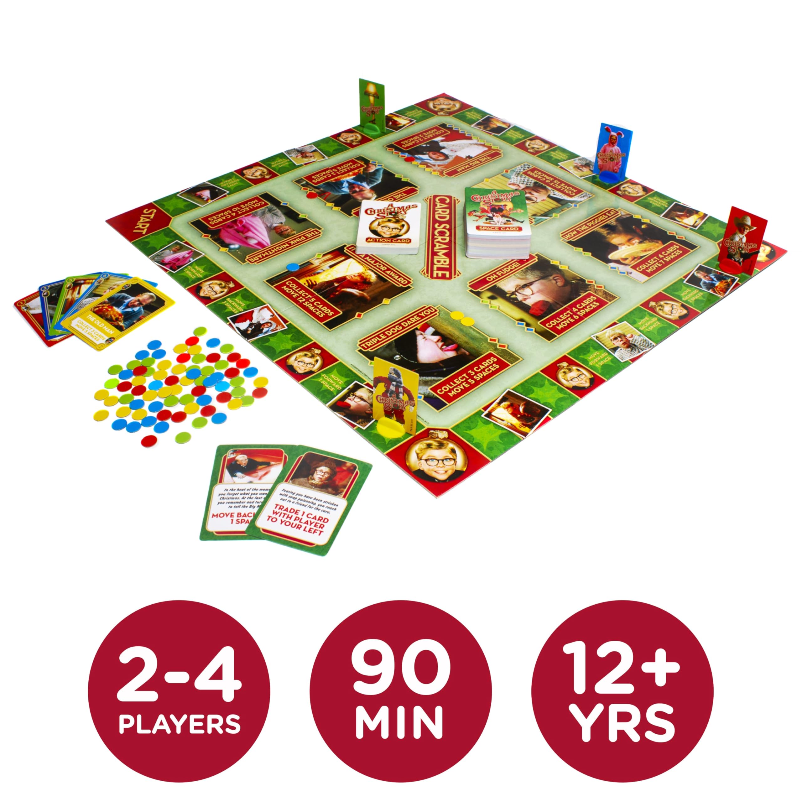 AQUARIUS - A Christmas Story Card Scramble Board Game - Image 2