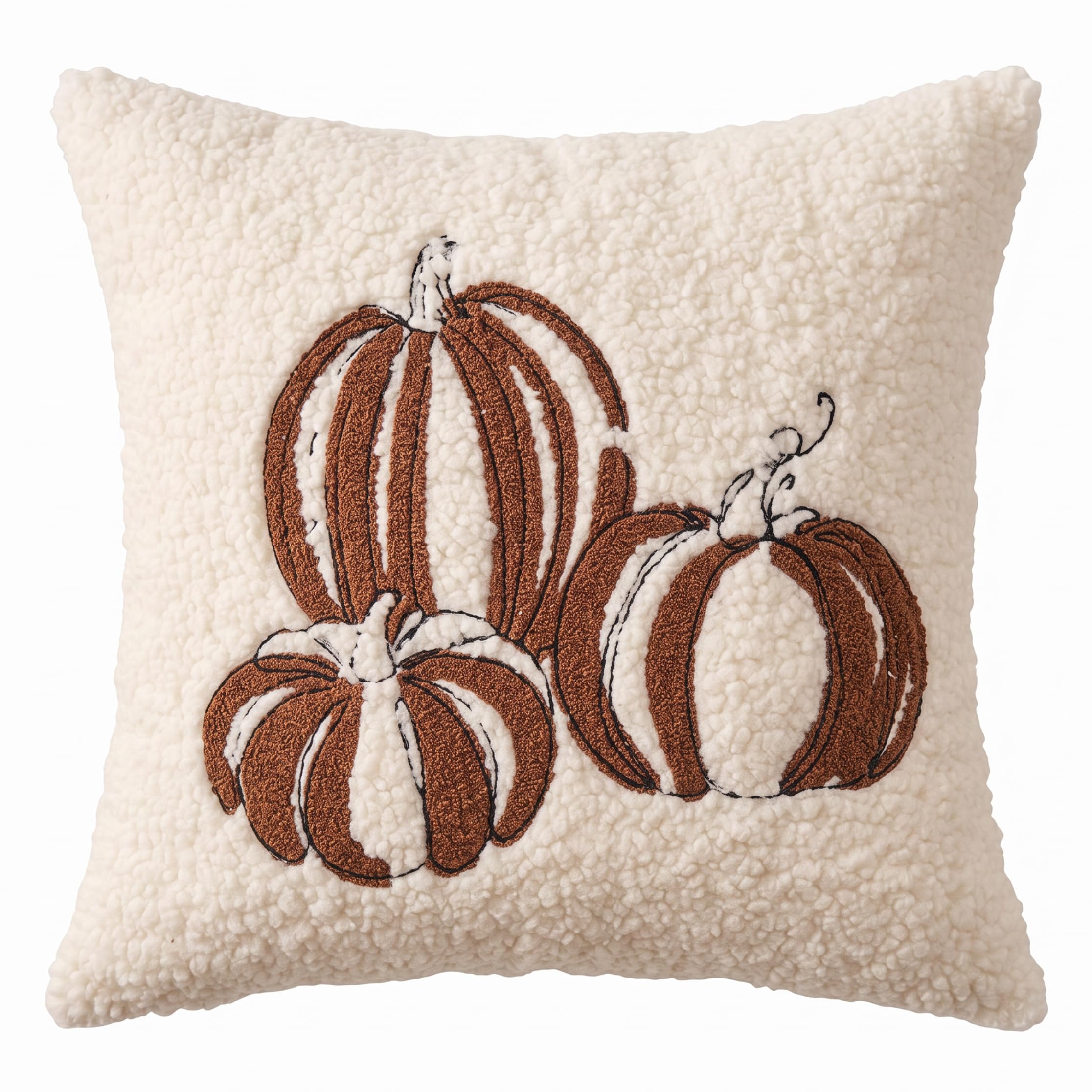 Garrrdenfurni Halloween Pillow Covers Teddy Fleece Pillowcases Style 2