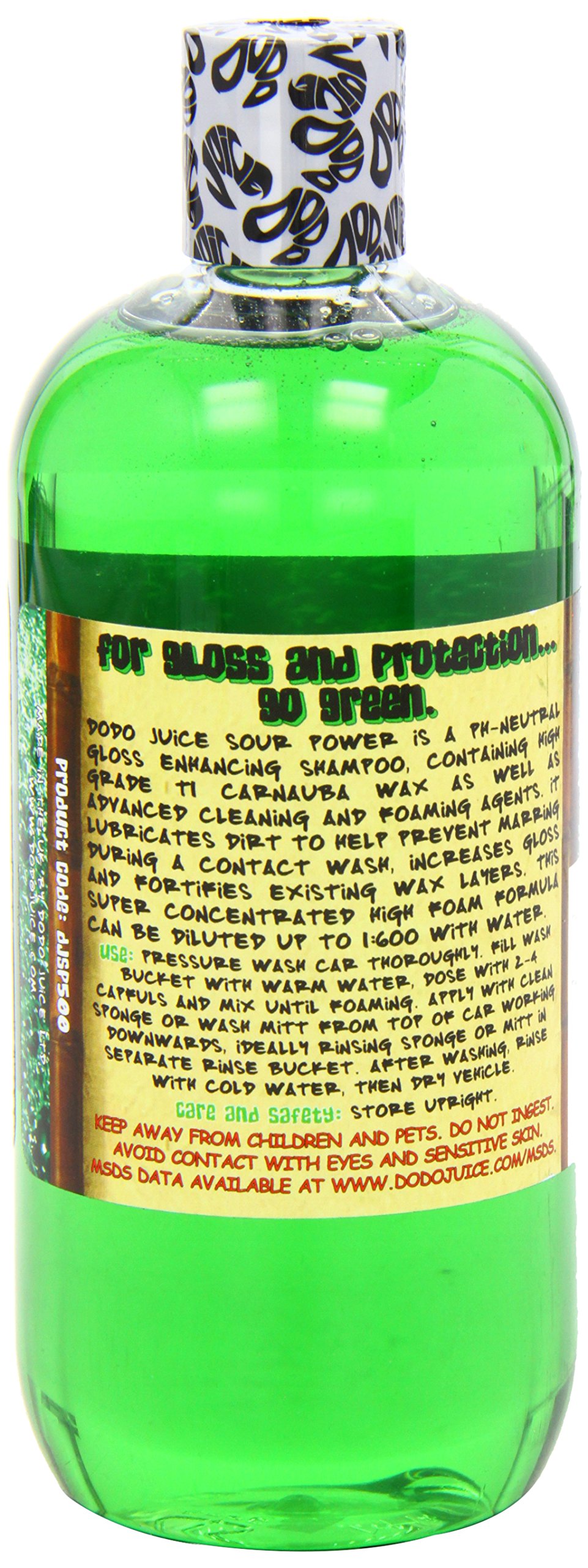 Dodo Juice DJSP500 Sour Power Gloss Enhancing Shampoo (500ml)