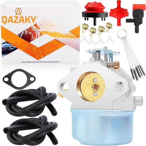 QAZAKY Carburador compatible con Toro Power Max 6000 824 826 828 1028 LE LXE XL 38555 38556 38635 38640 38641 38642 38645 521 quitanieves Tecumseh