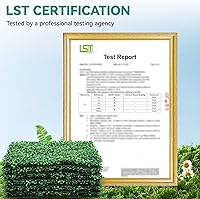 Vista 6 de YITAHOME 24 paneles de pared de césped artificial de 20 x 20 pulgadas, paneles de pared de seto de boj de césped artificial, valla de privacidad