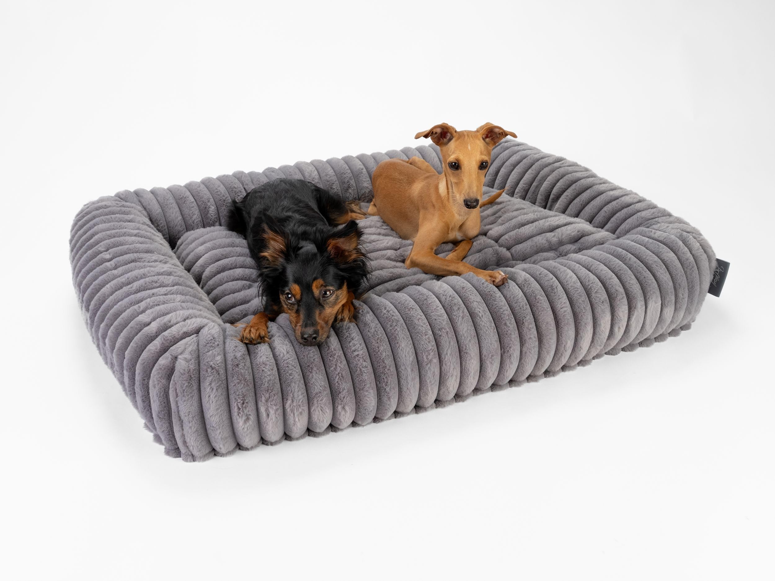 TrendPet Biscuit Cube, Hundebett (Grau, L)