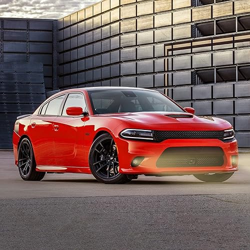 Miniatura 6 de DLAA Luces antiniebla para Dodge Charger 2018 2019 2020 2021 Kit de faros antiniebla delanteros para coche con cables e interruptor, lente