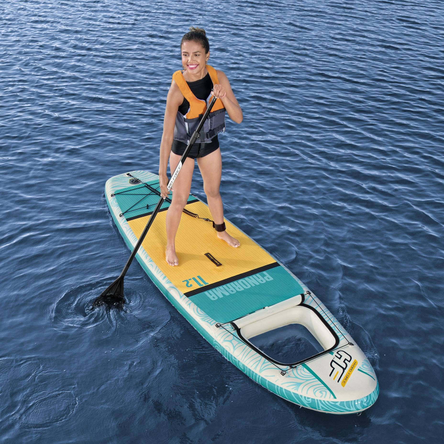 Bestway Hydro-Force - Hydro-Force 3,05 m x 84 cm x 12 cm Set da SUP Sea Breeze Unisex Adulto