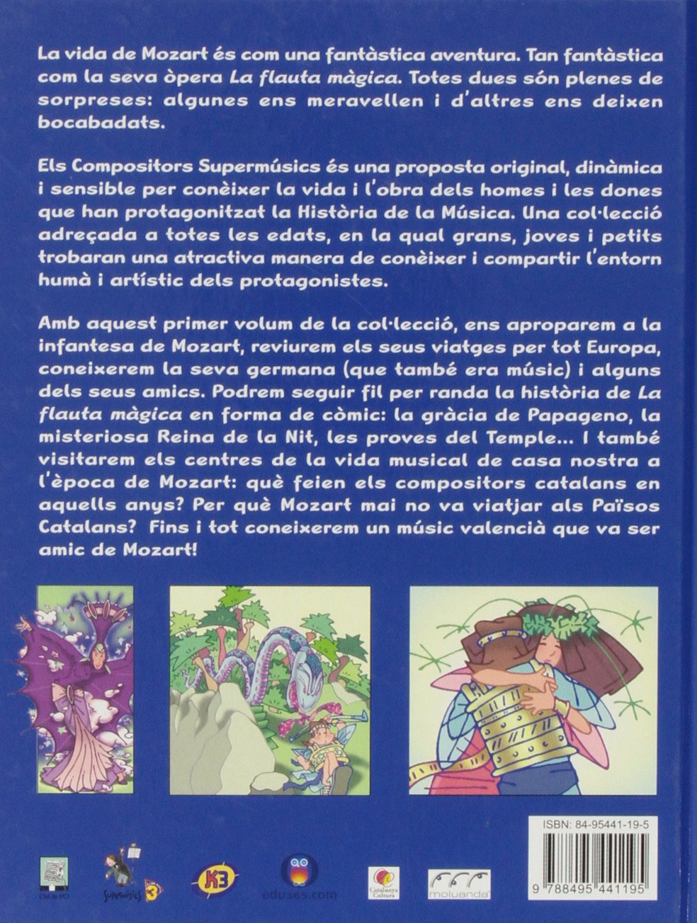 W.A. Mozart La Flauta Màgica Llibre