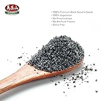 Vista 3 de Polvo de ajonjolí negro 10.6 onzas