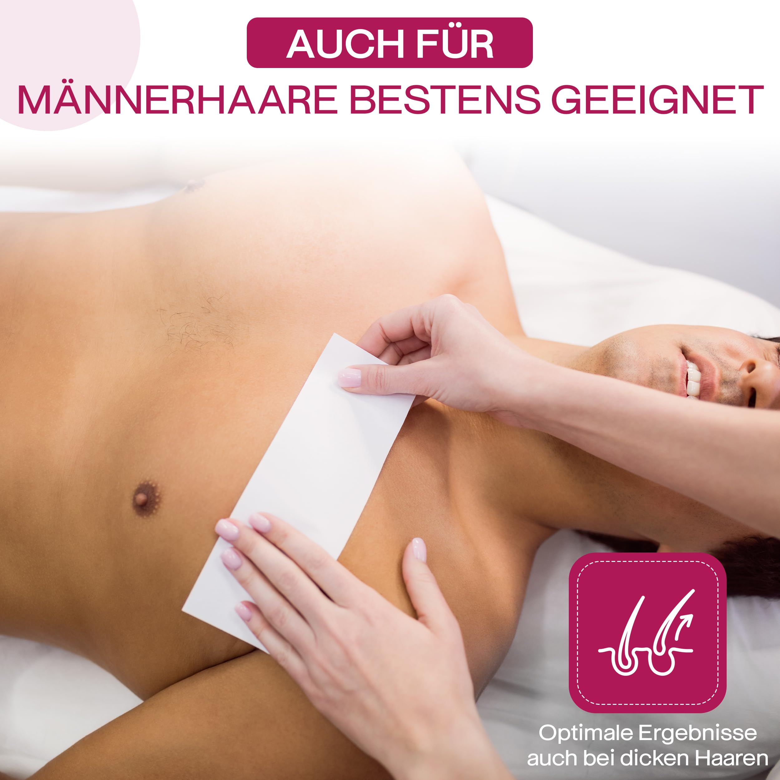 Waxing Set Kosmetex Wachsset, Patronenerhitzer, 3x Wachspatronen, After Öl, Vliesstreifen, 7-tlg Wachspatronenset