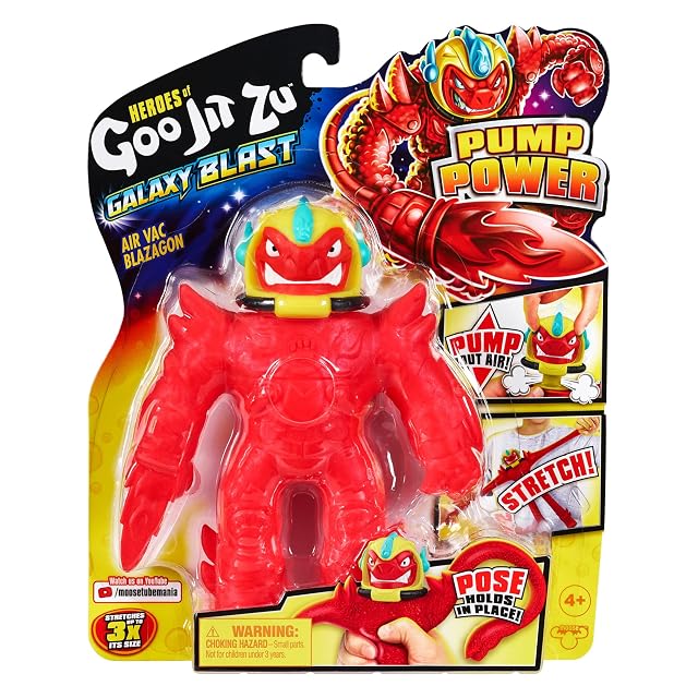 Foto 2 de 7 de Heroes of Goo JIT Zu Galaxy Blast S6 Vac Attack PK Air Vac BLAZAGON, Multicolor (41293)