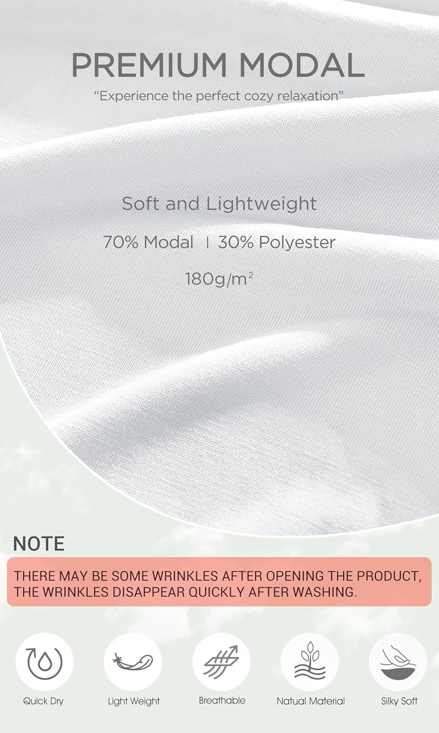 ODODOS Modal Soft Short Sleeve Shirts for Women Crew Neck Yoga Tee Casual Workout Tops - Image 6