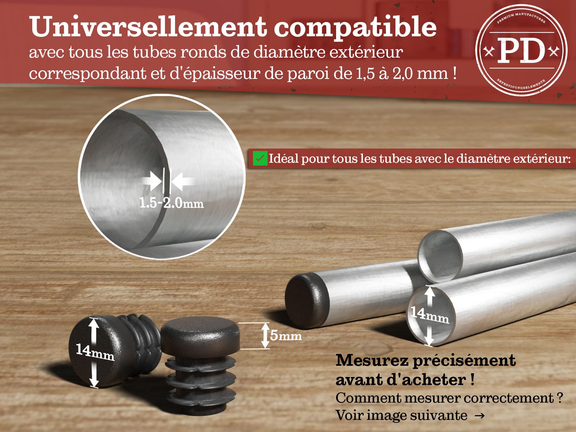 Lot De 16 Bouchons à Lamelles Ronds - Capuchons De Protection En