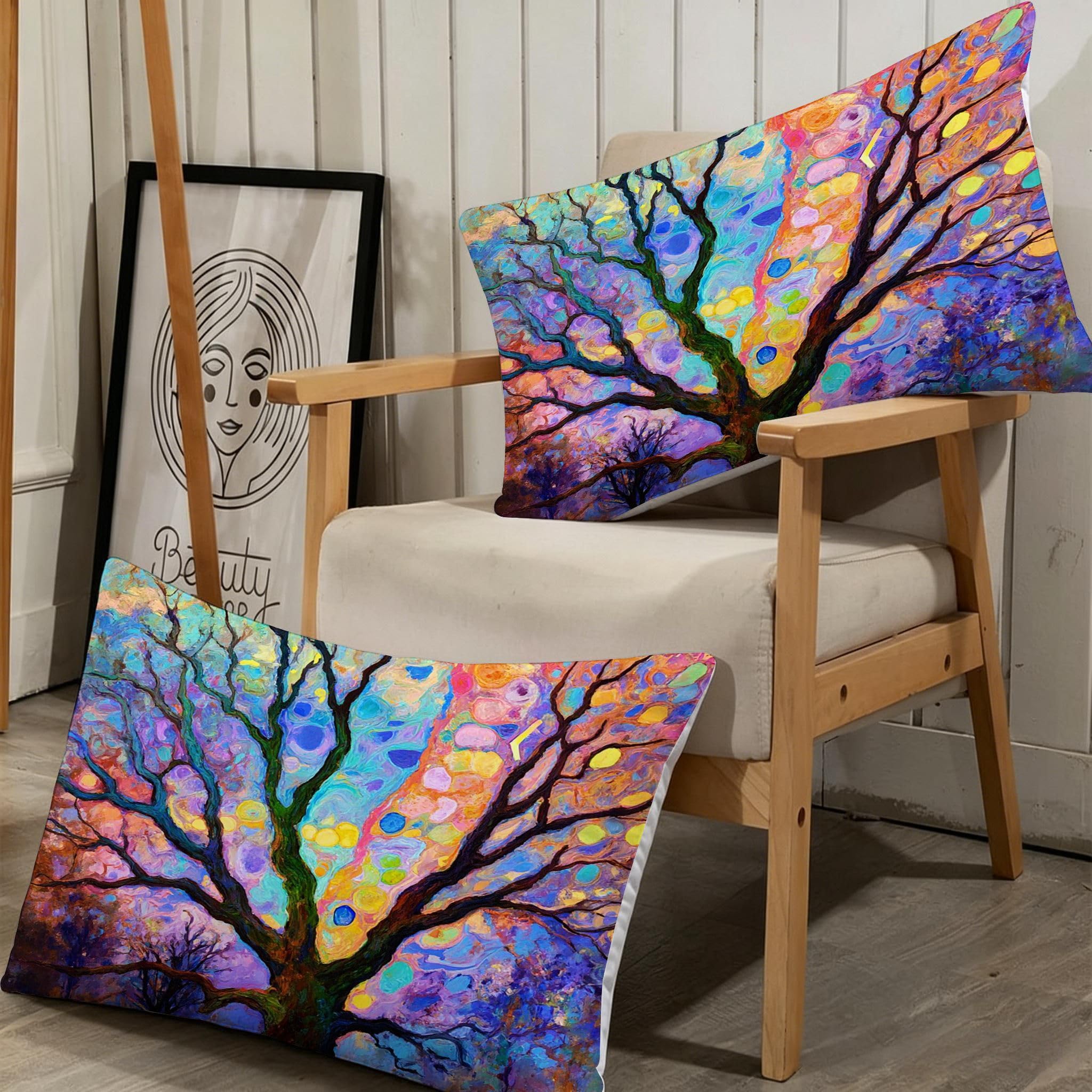 Funda Nórdica 240x260 cm Árbol Colorido para 180 camas-G29