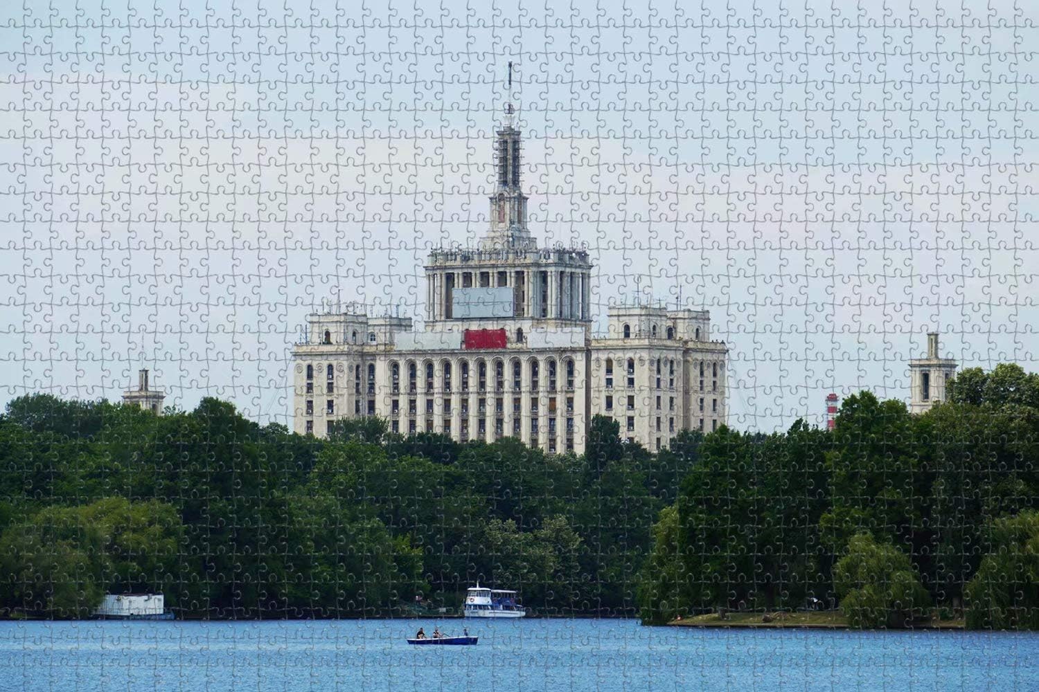 Jigsaw Puzzle for Adults Herastrau Park Bucharest Romania Puzzle 1000 Piece Travel Souvenir