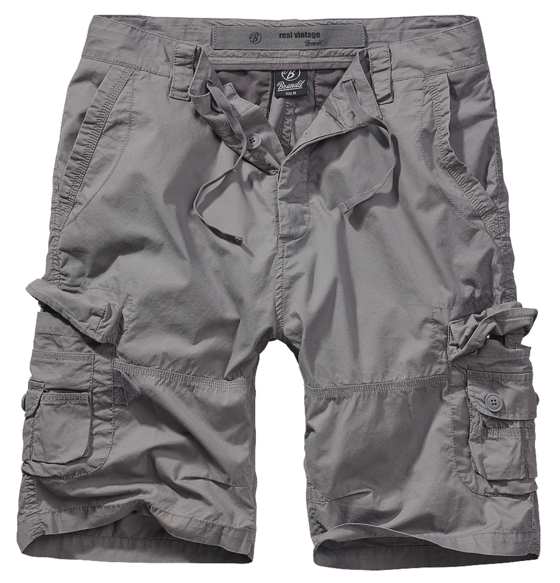 Brandit Men's Charc Grey Ty Shorts, M