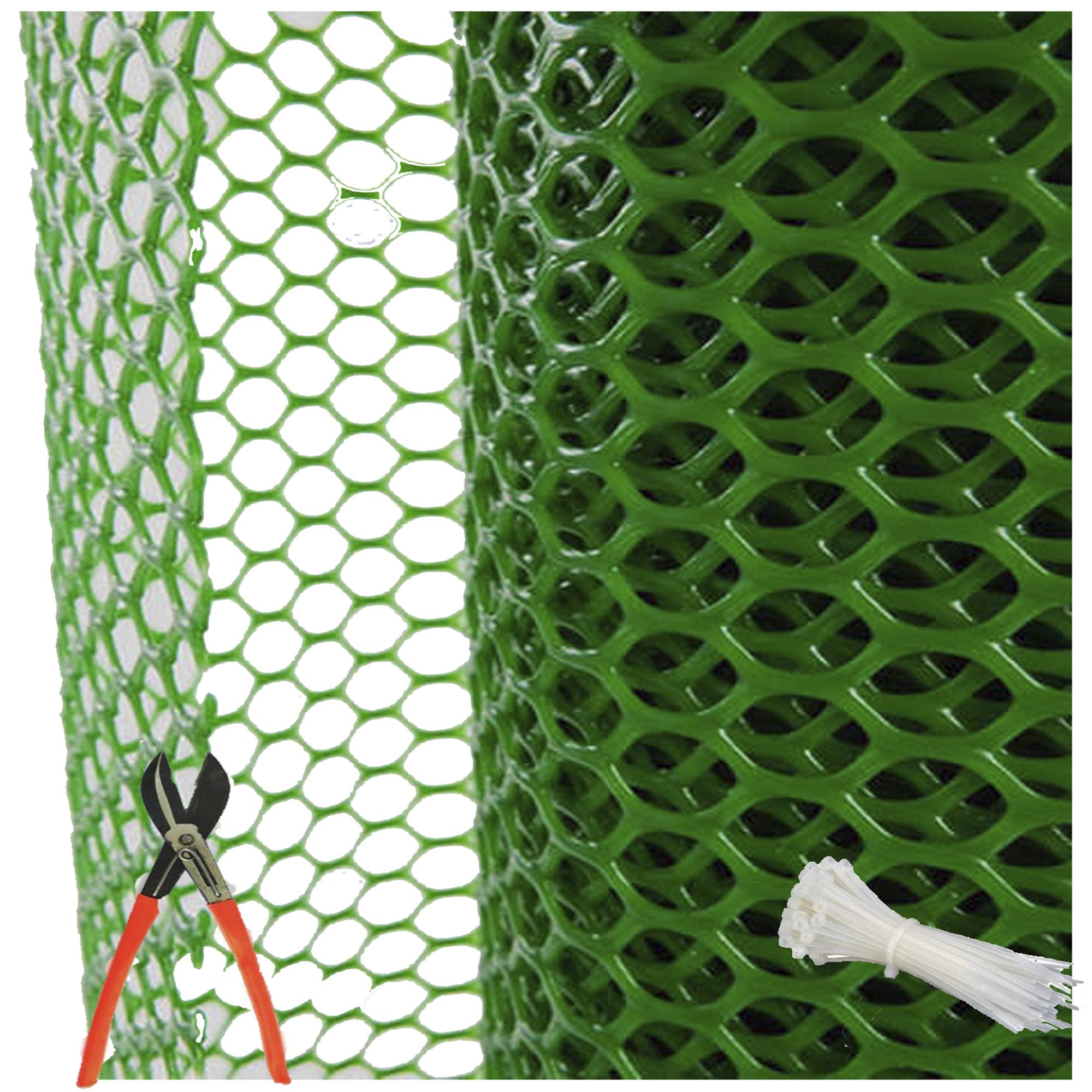 Buy SAI PRASEEDA PVC Nylon Garden Fencing Net/Mesh (6.6 feet/20feet) UV Stabilized Heavy 800GSM