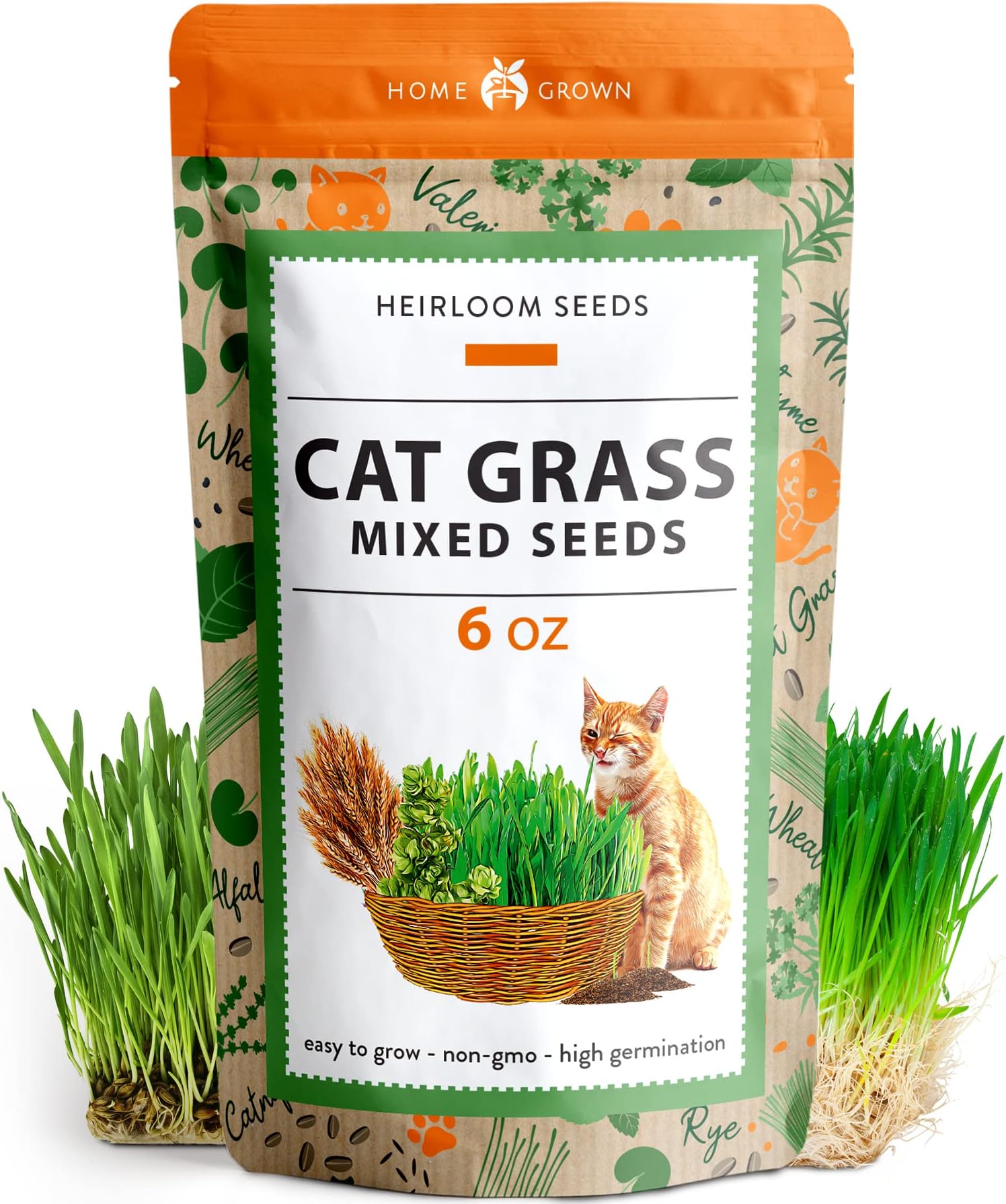 SmartyKat Sweet Greens Cat Grass Seed Grow Kit 1 Ounce Pet Supplies