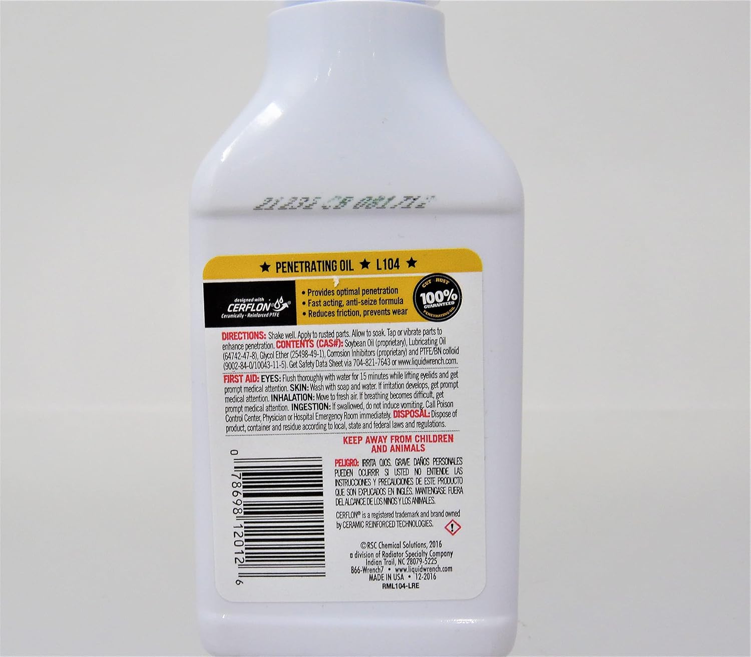 Liquid Wrench L104 4 Oz Liquid Wrench No. 1