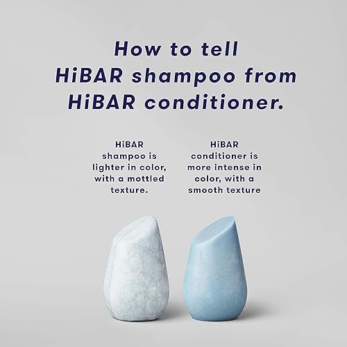 Miniatura 5 de HiBAR Bar Soothe Champú sin sulfatos producto natural para el cabello aceites esenciales embalaje cero residuos color seguro
