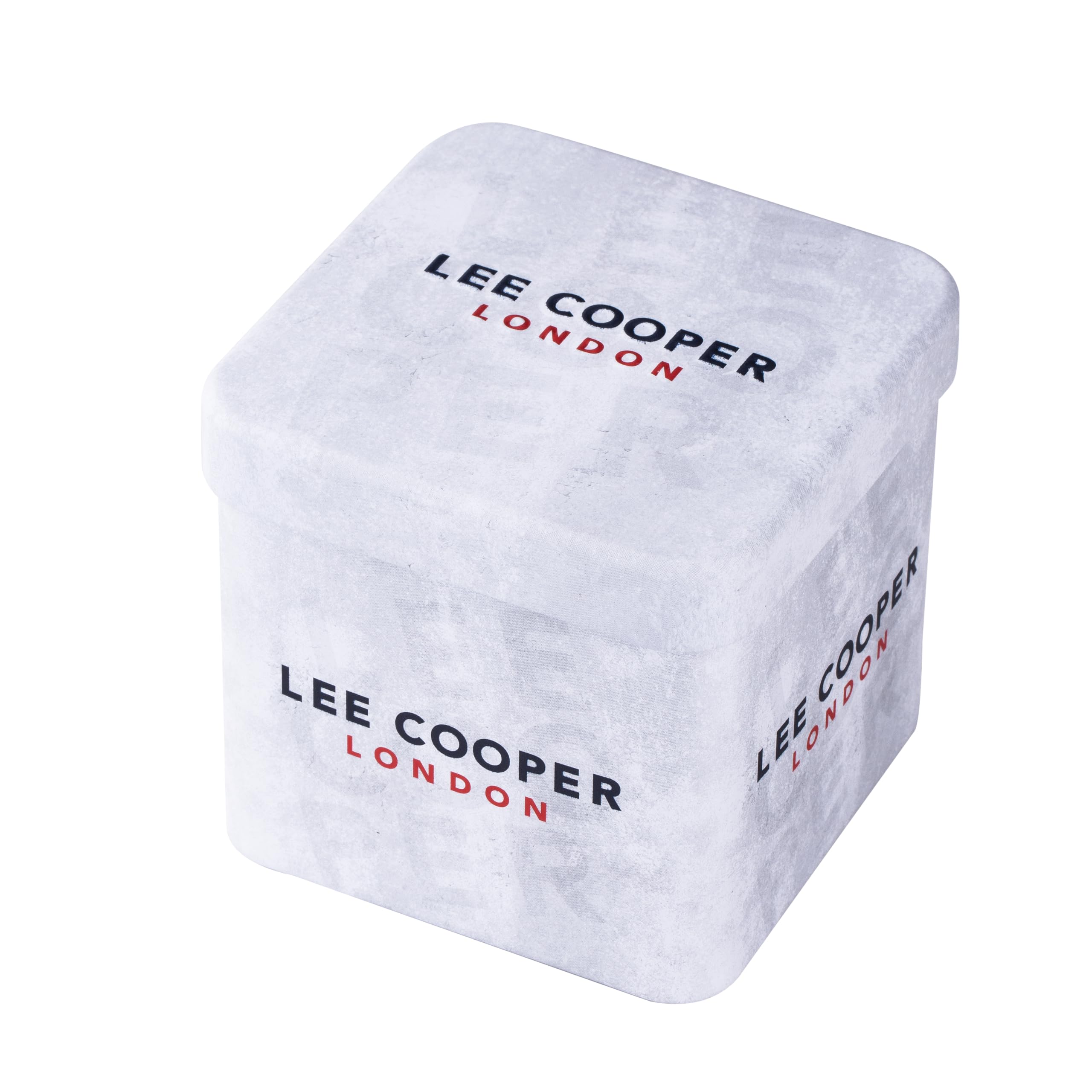 Lee Cooper LC.K.2.653 PC21S Zegarek dziecięcy z mechanizmem analogowym i silikonowym paskiem biały, pasek