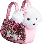 Little Jupiter Plush Pet Jeu avec/pourpre - Animaux farcis de licorne pour les filles - Licorne en peluche - Licornes farcies - Cadeau pour 4-7 ans (Licorne blanche)