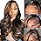 MENGLLE 28 Inch 13x6 Ombre Lace Front Wigs Human Hair 200 Density 1B/30 Highlight Ombre 13x6 HD Transparent Lace Front Wigs Human Hair Colored Balayage Wig Body Wave Human Hair Wigs for Women